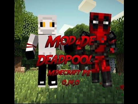 Mod de Deadpool para minecraft 0.14.0 - YouTube