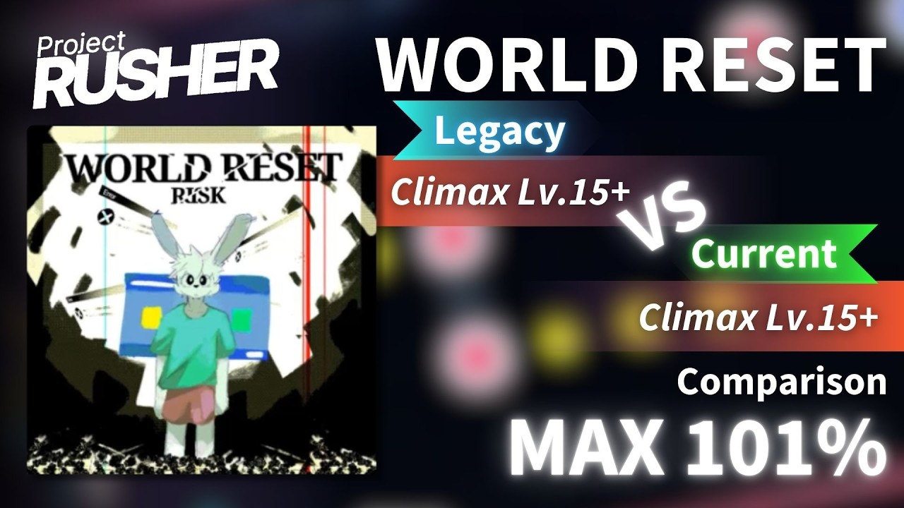 [Project : RUSHER] WORLD RESET (Climax) (Legacy vs Current Comparison ...