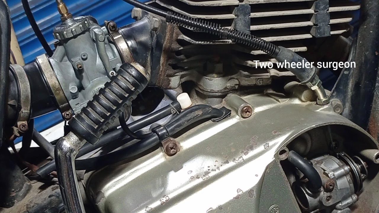 Yamaha RX 100 clutch milling How to remove Crank case Explanation