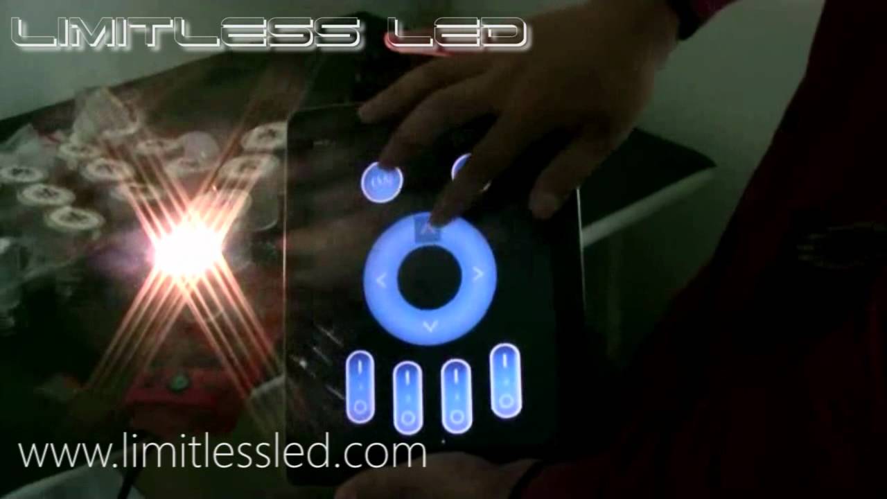 LimitlessLED: Early version of the LimitlessLED App
