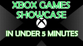 Xbox Games Showcase July 2020 in under 5 minutes