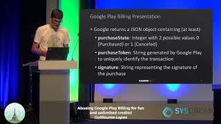 HIP19: Abusing Google Play Billing for fun and unlimited credits! - G. Lopes screenshot 3