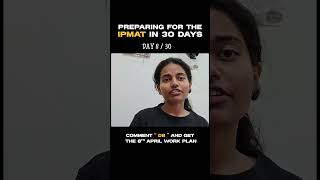 Day 8 of cracking #ipmat2026