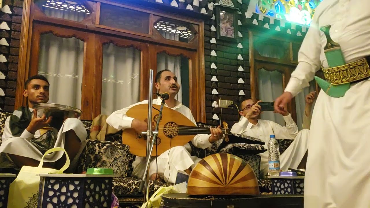 جلسه خاصه جدا الفنان الرائع عبدالله الصعدي ٣ (حميمه باتت تردد الحان)