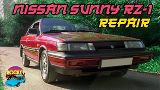 Ремонт редкого японского автомобиля Nissan Sunny RZ-1