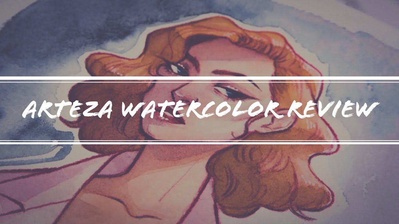 arteza-watercolor-palette-and-paper-review-youtube