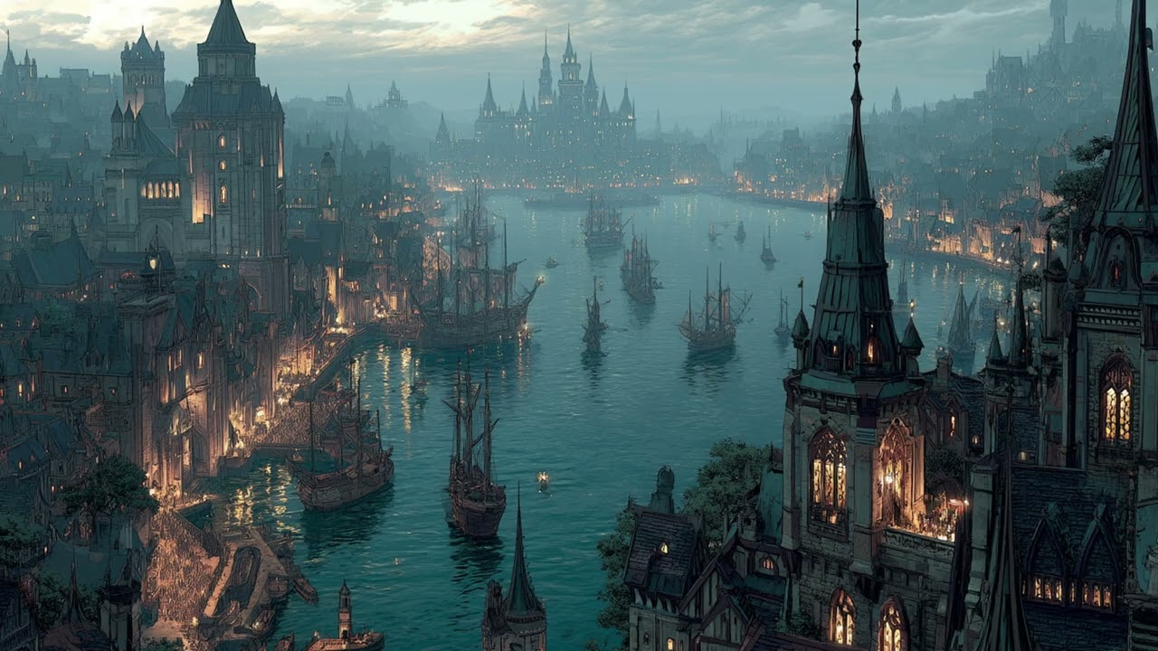 Waterdeep | City of Splendors Main Theme | Dragon Heist D&D Ambience