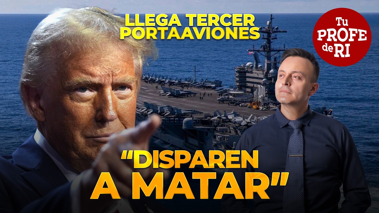 ¡DISP∆REN A M∆TAR! ORDEN TRUMP VS BUQU€S IR∆NÍES. LLEGA A LA REGIÓN P0RTAAVIONES G. BUSH. TODO LISTO