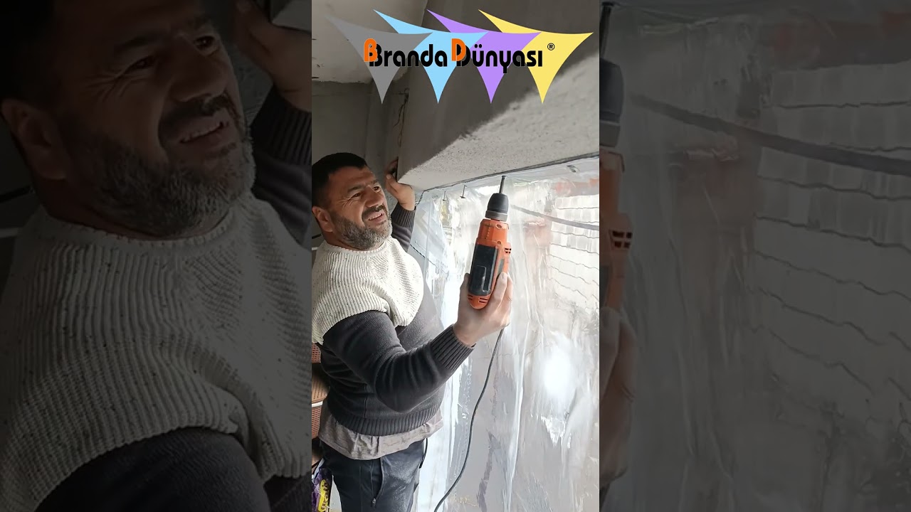 Şeffaf Balkon Branda Montajı | Branda Dünyası