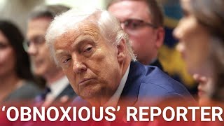 Trump ruthlessly cooks 'obnoxious' ABC reporter for drug boat stike question