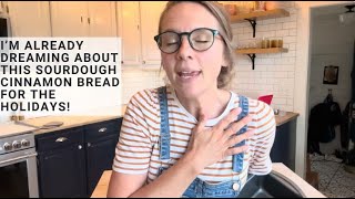 The MOST Divine Holiday Cinnamon Sourdough Babka for Thanksgiving or Christmas Easy Hosting Sourdough Cinnamon Twist Bread