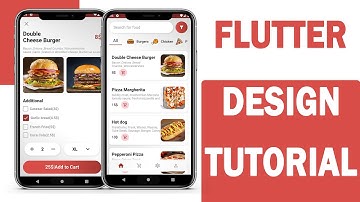 Flutter - Design Tutorial - Food Delivery App