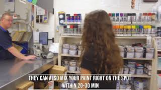 Your paint on your vehicle needs repair? Napa Auto Parts