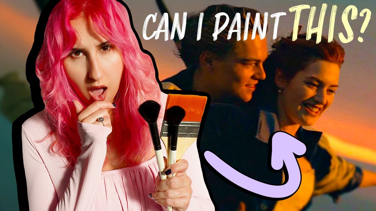 I tried painting the most ICONIC movie scene ever.. Did I fail? - YouTube