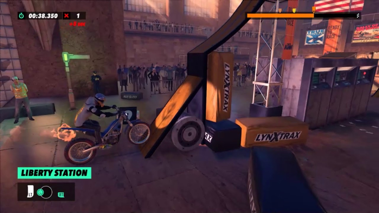 Trials rising, Liberty station, squirrel location