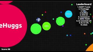 Agario Game Bubble Eaten by a Snake screenshot 4