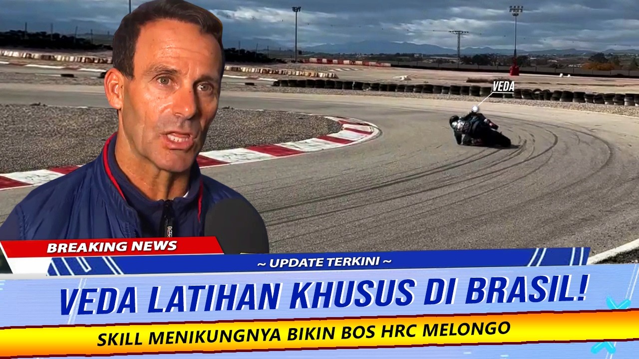 DIPANTAU HRC! Latihan Brutal VEDA EGA PRATAMA Bikin PADDOCK MOTO3 HEBOH!