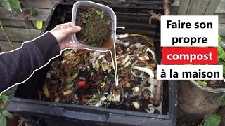 Faire son propre compost à la maison - How to make your own compost at home