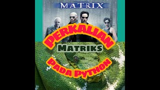 Perkalian Matriks pada Python
