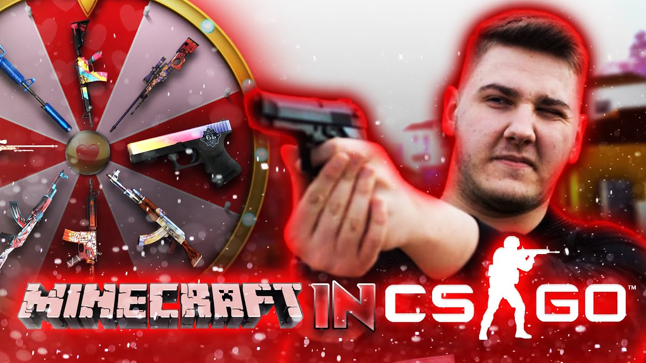 MINECRAFT in CS:GO VS un MOLDOVEAN