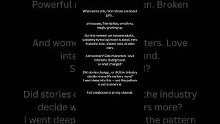 #MediaAnalysis#FilmTheory#CinemaExplained#Feminism#GenderInMedia#WomenInFilm#Storytelling