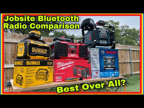Home Depot & LOWE&rsquo;S Which Jobsite Bluetooth Speaker/Radio Is Best Over All? DEWALT BOSCH Milwaukee