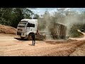 FAW and Nissan Diesel Truck - Heavy Load and Difficult Roads