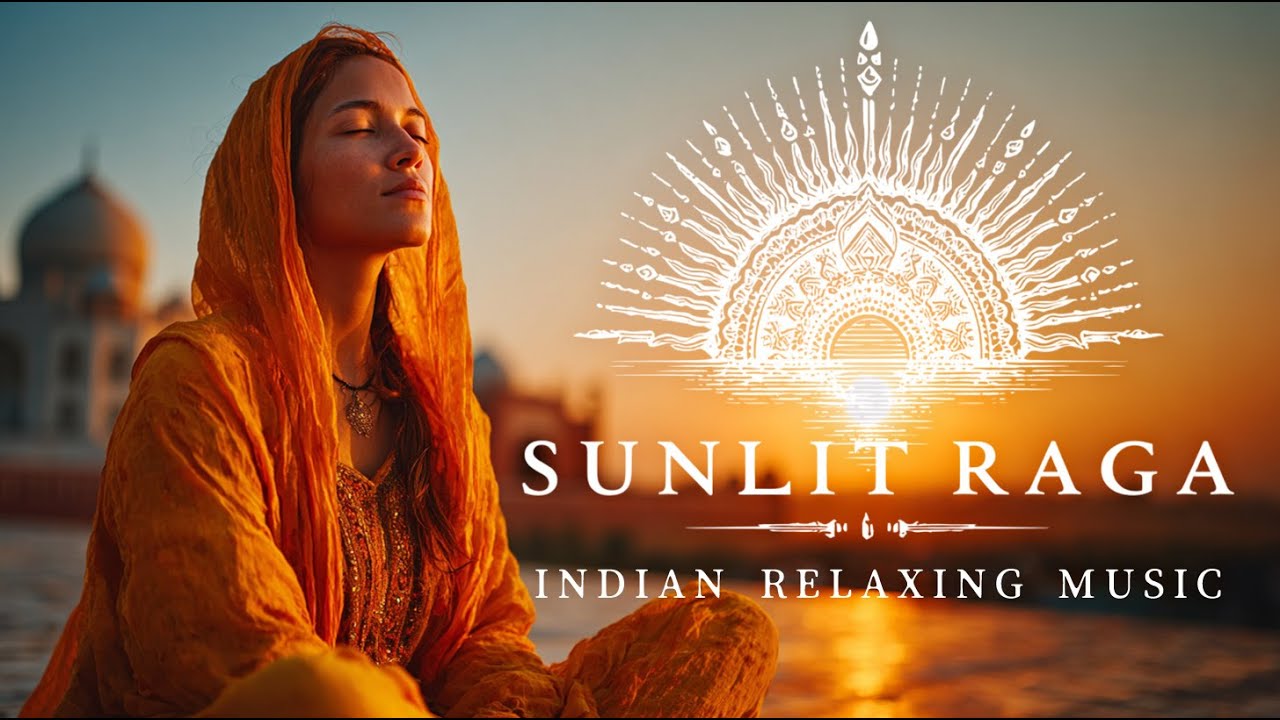 Sunlit Raga | Расслабляющая индийская музыка с ситаром для медитации и йоги | Мировая музыка