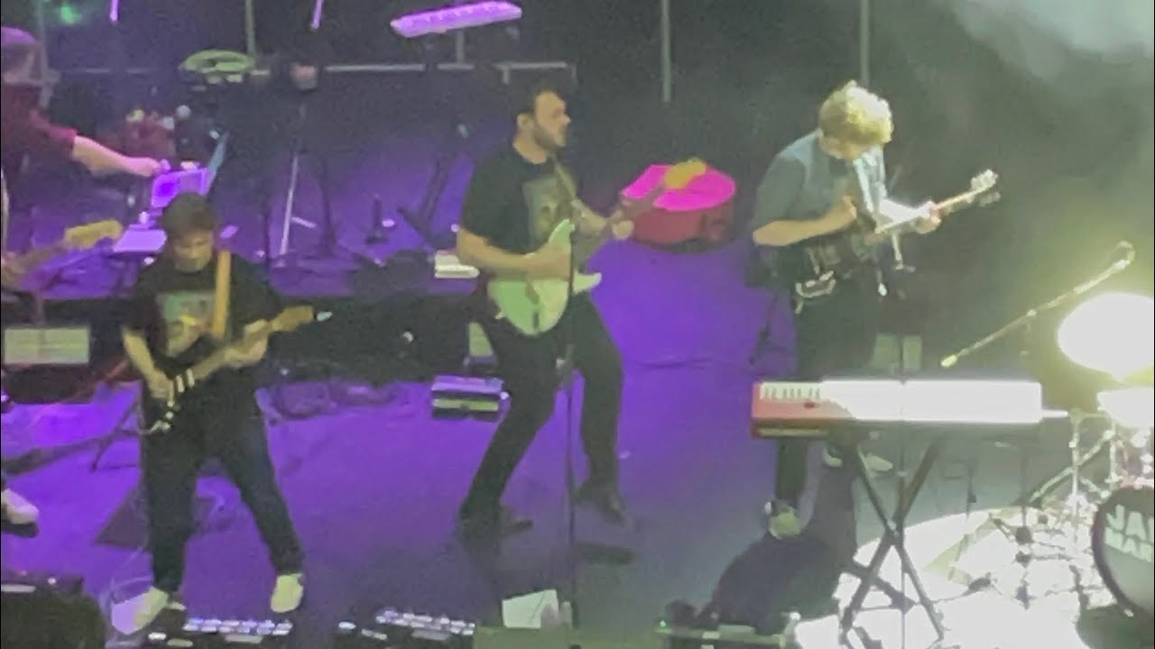 Lovejoy concert James Marriott Car Lights (sung by the crowd) YouTube