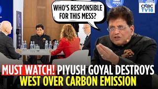 How Did Ozone Get Damaged? EUROPE CAUSED THIS MESS!: Piyush Goyal Slams West Over Carbon Emission