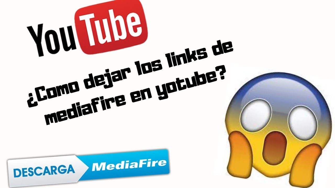 como poner links de mediafire en youtube