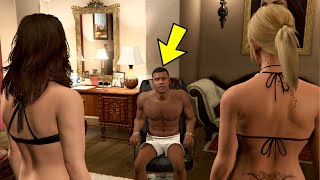 What Happens If Franklin Meets Michaels Family After Michael Leaves in GTA 5? (Secret Scenes)