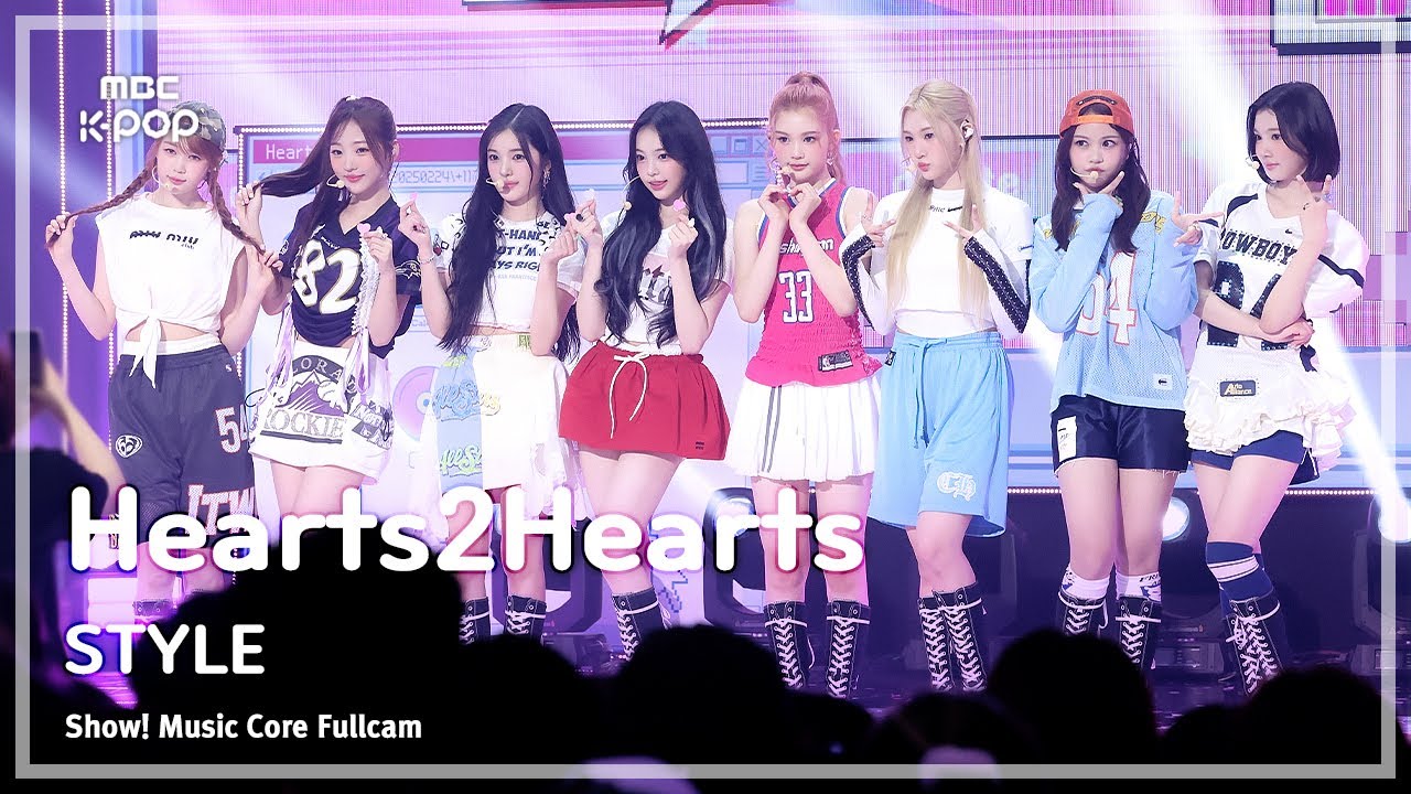 [#음중풀캠8K] Hearts2Hearts (하츠투하츠) – STYLE FullCam | 쇼! 음악중심 | MBC250621 | ENG/JPN Lyrics