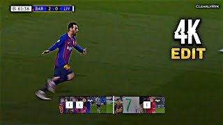 How to edit 4k video in Capcut⚡ | Lionel Messi edit screenshot 4