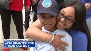 Austin boy's wish to become CTA operator comes true: 'All aboard!' by ABC 7 Chicago 157 views 4 hours ago 1 minute, 44 seconds