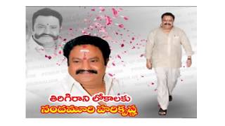 HariKrishna Dies in Road Accident