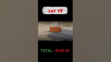 DAY 48 of opening a CS2 case until we hit a GOLD #csgo #cs2 #caseopening #ohnepixelbest #gold