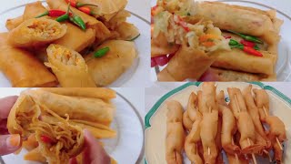 4 Creative Spring Roll Recipes || Simple and Delicious Snack Recipe Ideas for Iftar That Can Be U...