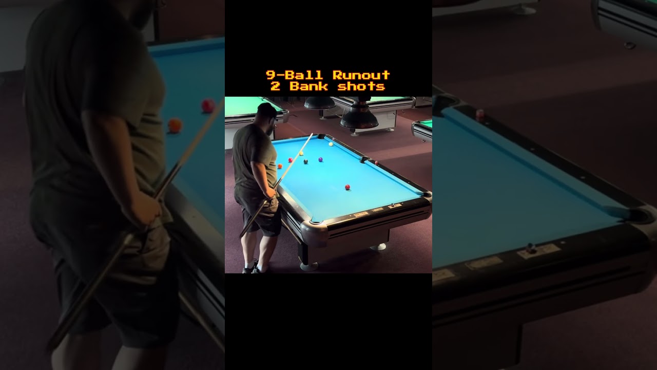Image of video the Nice #9ball Runout By Cal. Would you have banked the 3?? #billiards #nineball #forthewin #svb 21
