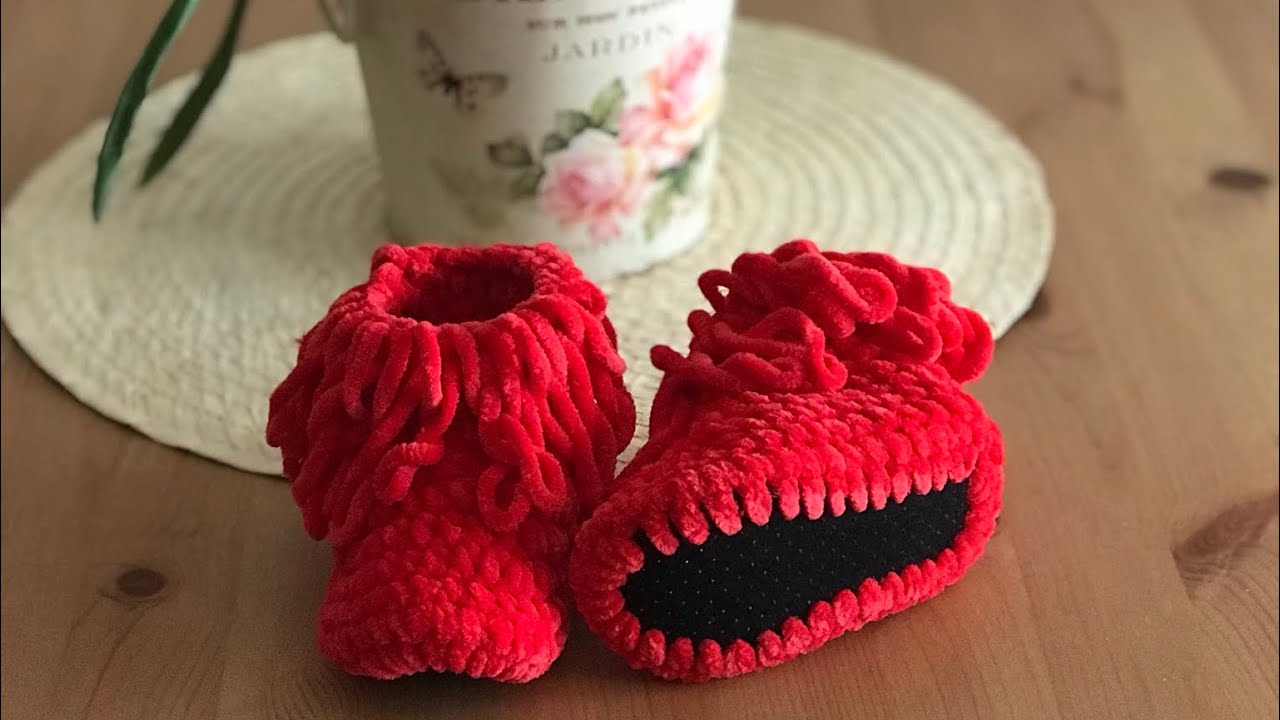 19-20 numara kadife ip panduf  nasıl yapılır. #Panduf #kadifeip