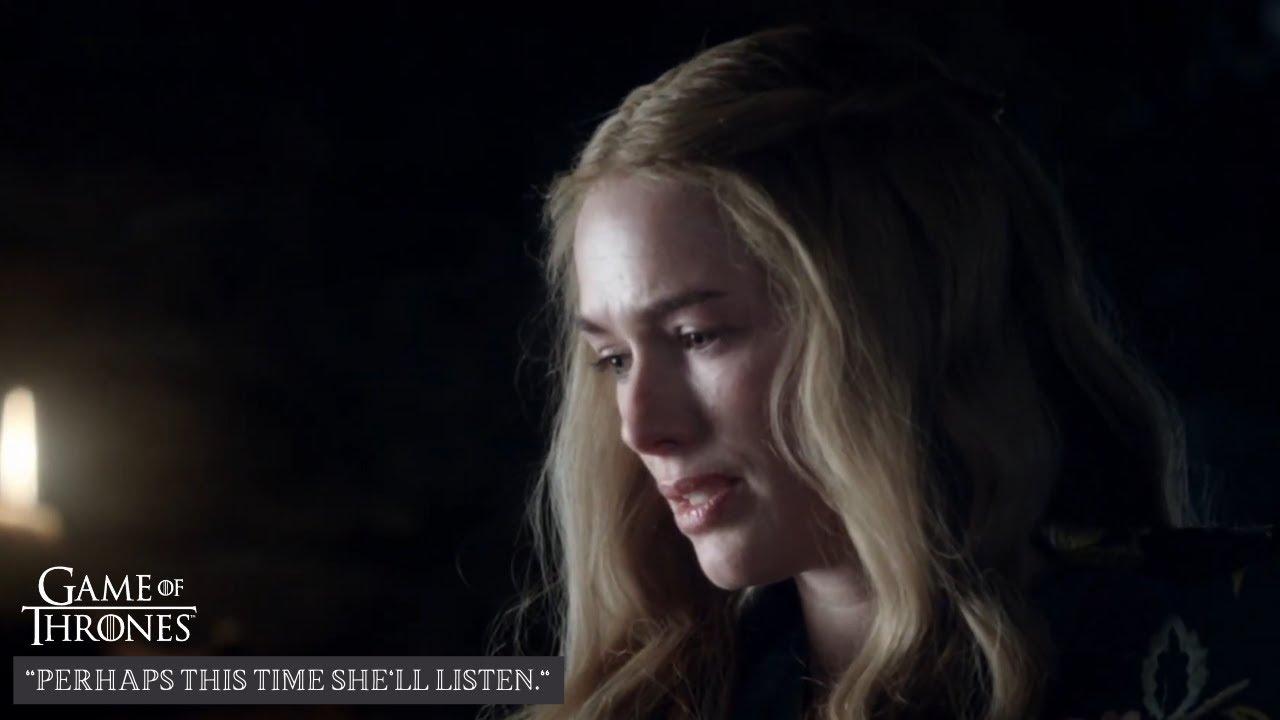 Cersei tells Catelyn a story about her dead first born child | Game of Thrones (S01E02)