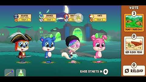 Fun Run 3 - Multiplayer Games - 2020-11-09 Bumpy Burrows