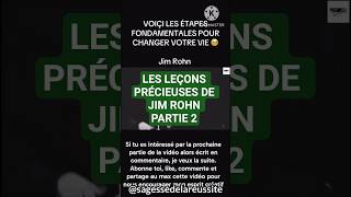 Sagesse Source : Les Leçons Précieuses De Jim Rohn ! Partie 2 #success #motivation #capcut #citation