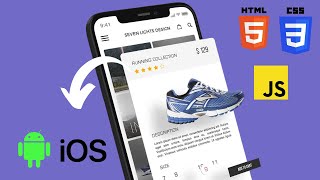 Make your own E-Commerce app DEMO | Progressive web app Tutorial using HTML,CSS & JavaScript