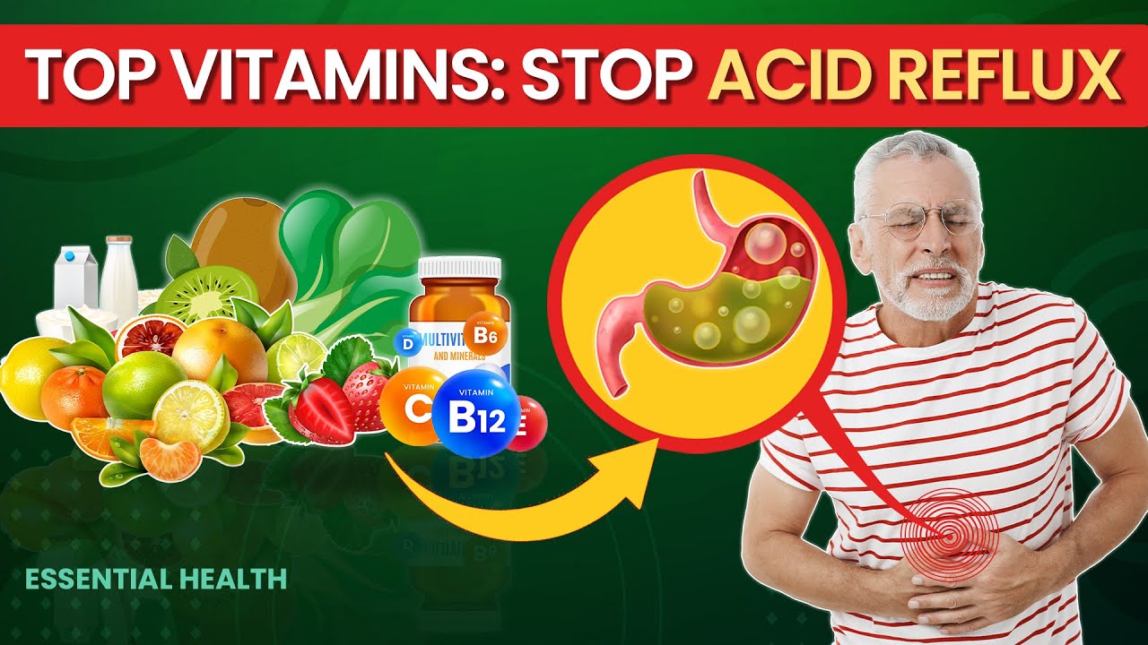 Acid Reflux SOLVED Uncover the Vitamin Secret! YouTube