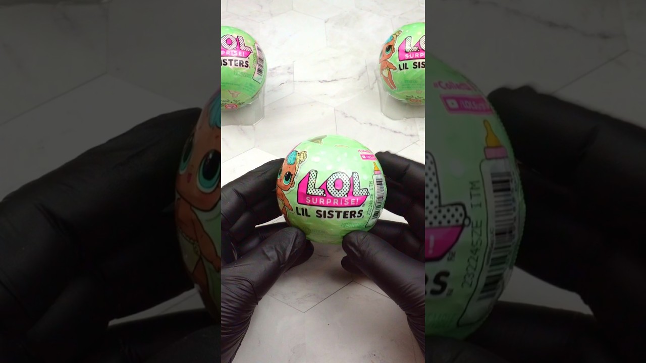 LOL Surprise Lil Sisters Ball | ASMR Unboxing Mini Doll Toy