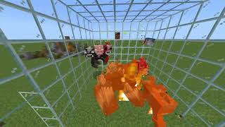 Strongest Mutant Warden Vs All Bosses Battle Mutant Addon