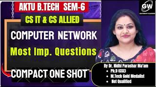 📚 AKTU Computer Network Important Questions | Easy &amp; Scoring Topics