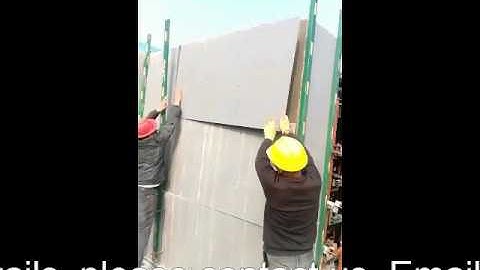 demoulding effect of plastic concrete formwork