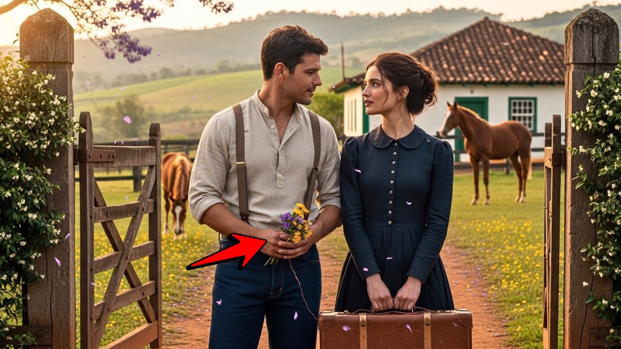 Hon Avvisade All Ömhet... Men den Tålmodige Bonden Väntade vid Dörren tills Hon Stannade Kvar